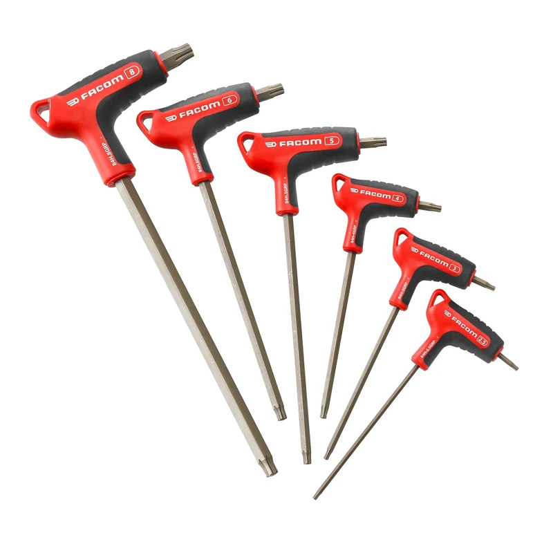 [84HGRP.J6PB] Jeu de 6 clés en P - 6 pans - OGV® GRIP