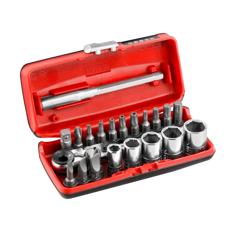 [R1PICOGRPPB] - OGV® GRIP coffret PICO serrage 1/4" avec cliquet compact flex